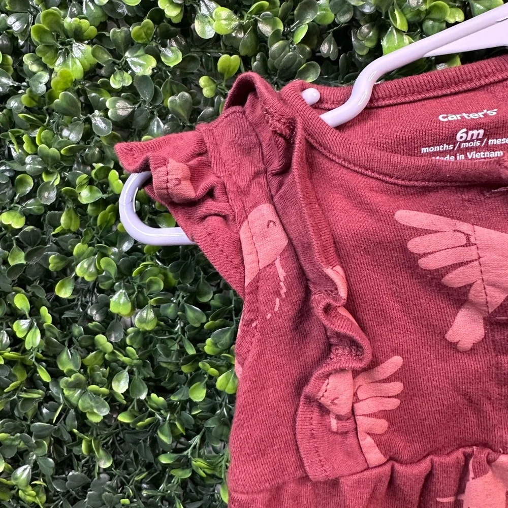 Carter's humming Rust Baby onsie‎